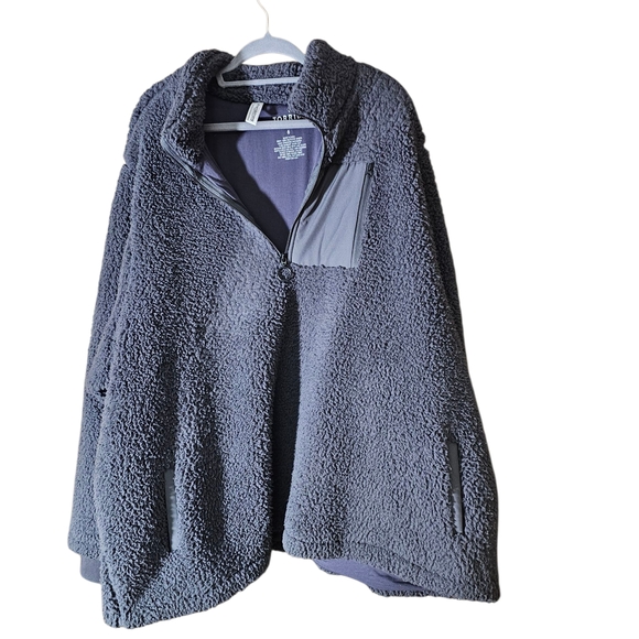 torrid Jackets & Blazers - Torrid Size 6 Charcoal Teddy Jacket